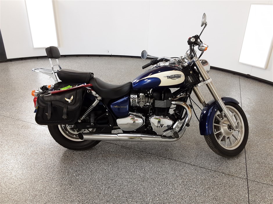 2008 Triumph 865CC Americana EF1 Motorcycle