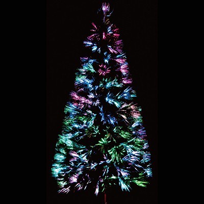 90cm LED Fibre Optic Christmas Tree: Mul