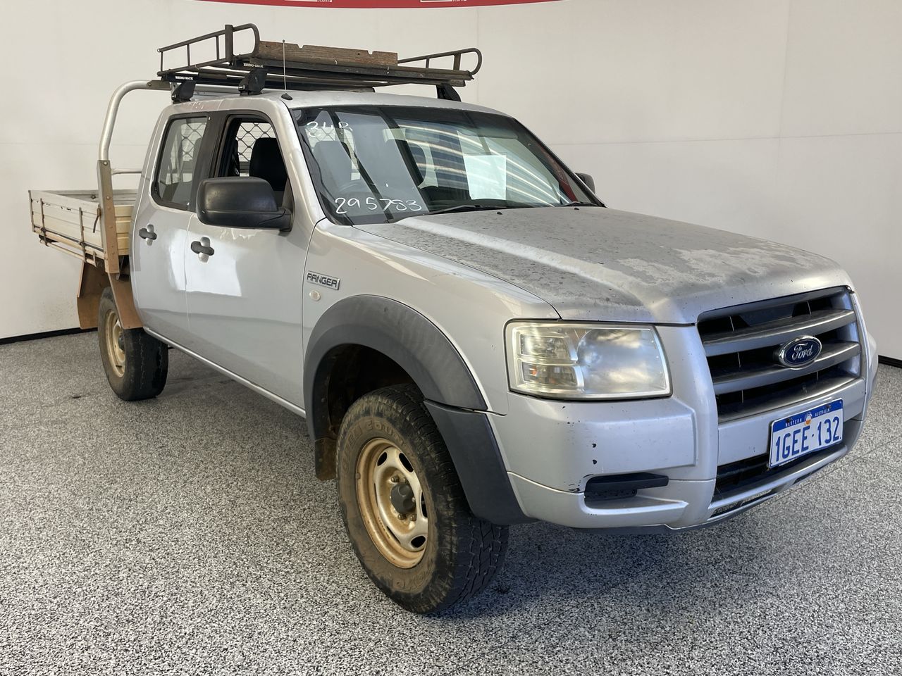 2008 Ford Ranger XL 4x2 Crew Cab PJ Turbo Diesel Manual Dual Cab ...