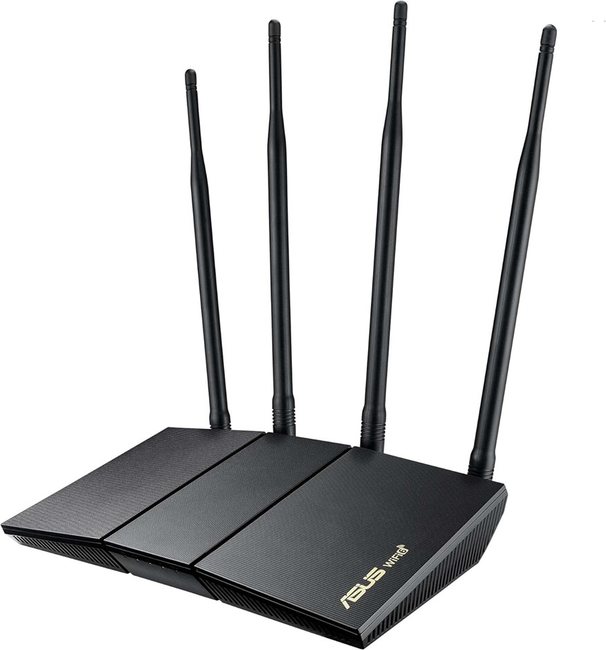 ASUS RT-AX54HP (AX1800) Dual Band WiFi 6 Extendable Router ...