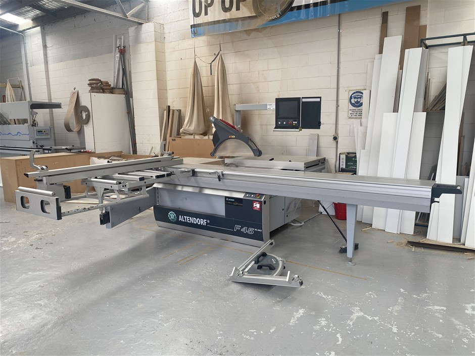 2010 ALTENDORF F45 ELMO IV Sliding table panel saw Auction (0001 ...