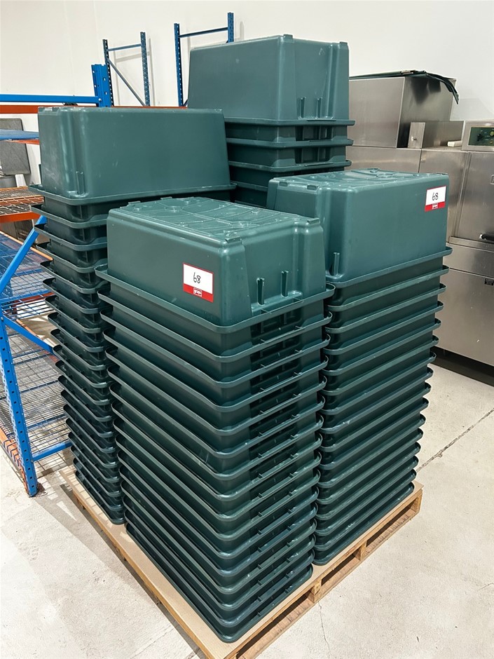 Pallet of Green Tubs Auction (0068-7049207) | Grays Australia