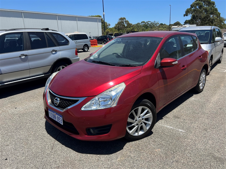 2013 Nissan Pulsar St-l C12 Cvt Hatchback Auction (0001-9047607 