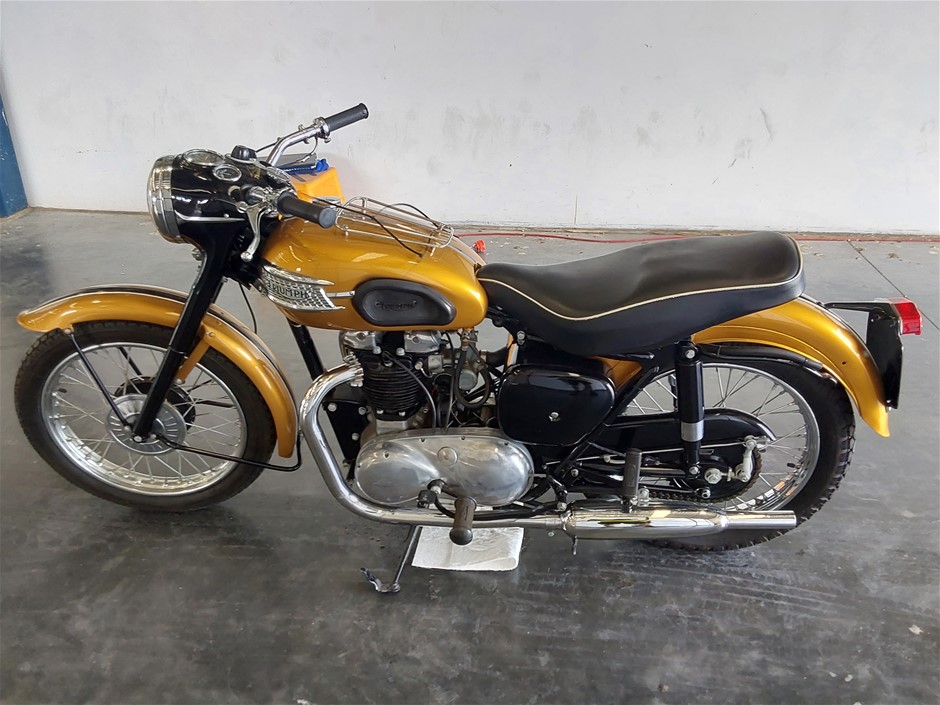 1958 Triumph 650 Thunderbird Motorcycle