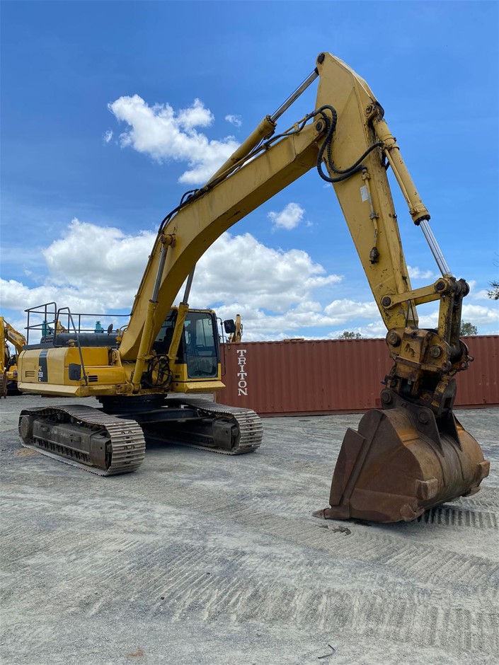 Komatsu PC350 Excavator Auction (00307049107) Grays Australia