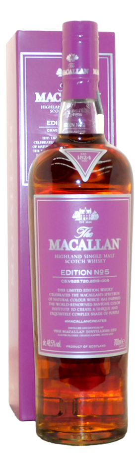 The Macallan Edition No 5 Single Malt Scotch Whisky (1x 700mL)
