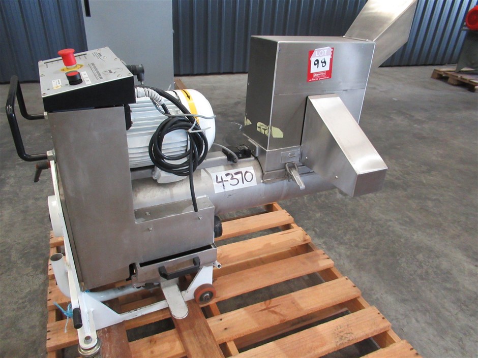 Stainless Steel Mobile Plastic Granulator Auction (00985055279