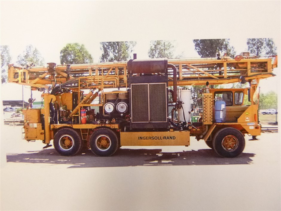 1982 Ingersoll Rand T4W 3 Axle SPV Drilling Rig Auction (0002-8018321 ...