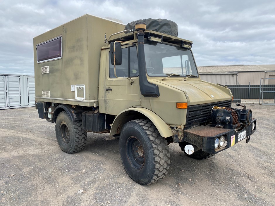 1978 MERCEDES BENZ UNIMOG U1000 OFF ROAD CAMPER Auction (0001-60043741 ...