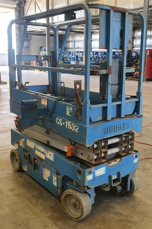 2014 Genie GS1532 Scissor Lift 15ft (4.5m) Electric (Wangara