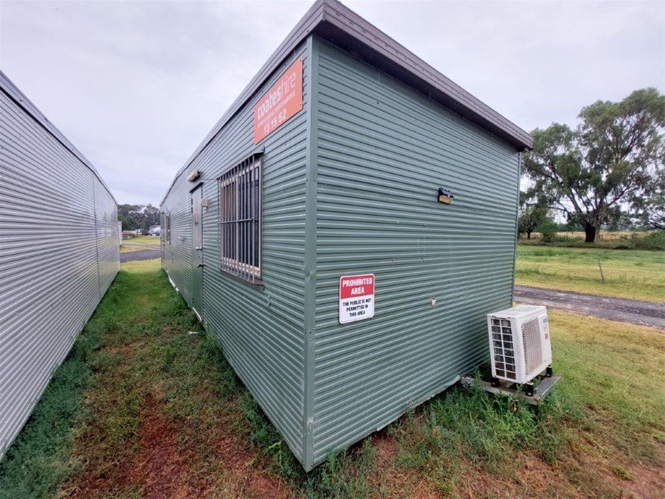 APB Portable Building Shell 12.0M x 3.0M - Cyclonic Rated Auction (0001 ...