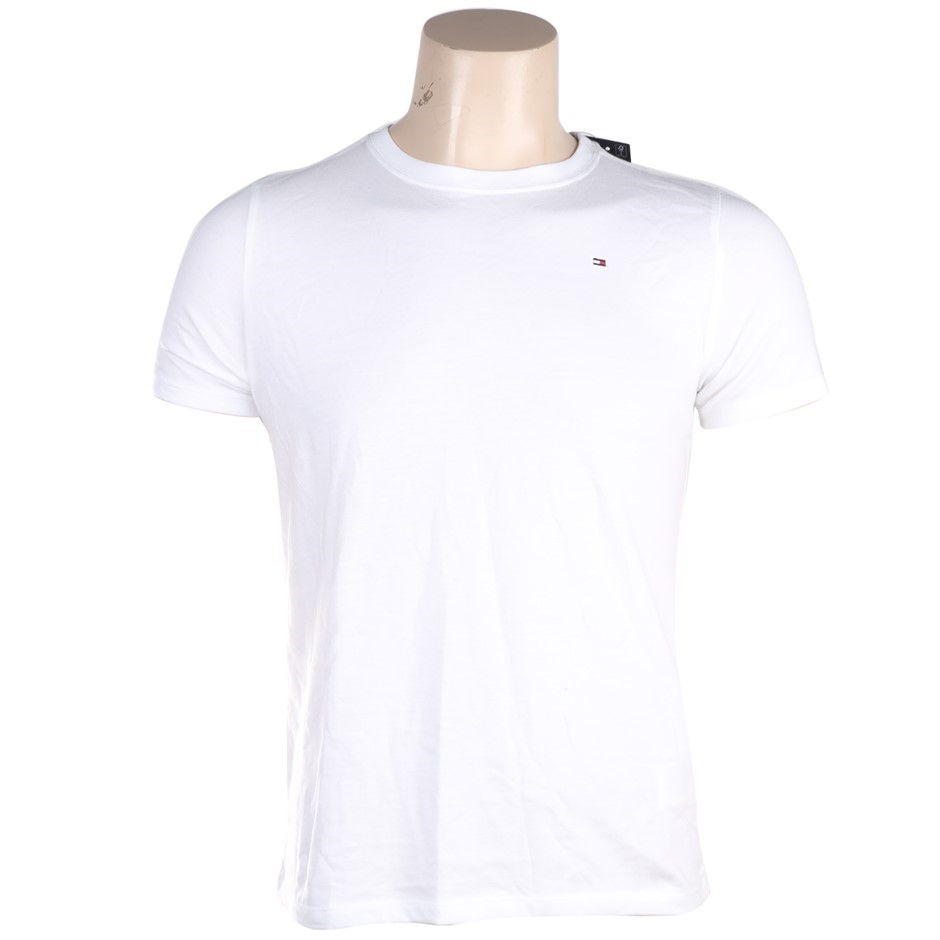 TOMMY HILFIGER Junior SS Nantucket Tee, Size XL (16-18), 100% Cotton, Brigh