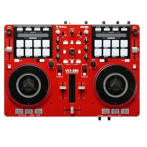 Vestax VCI-380 DJ Controller Red