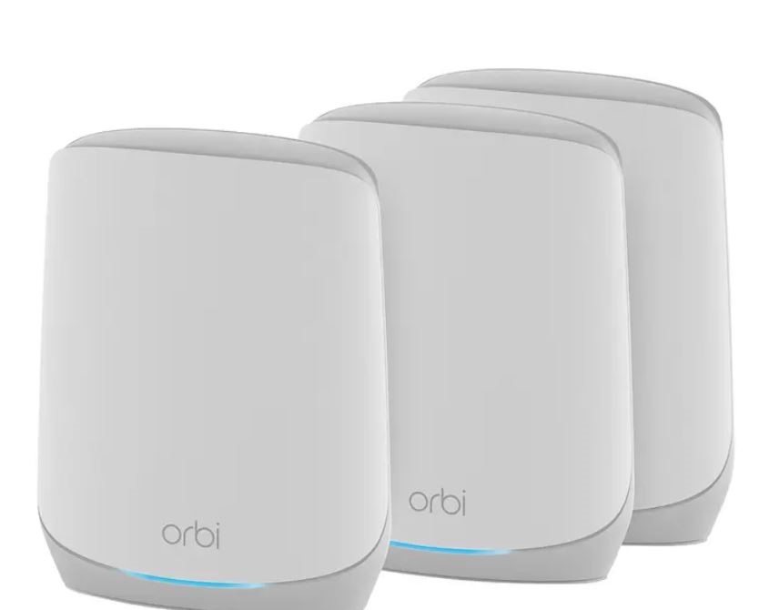 NETGEAR Orbi AX5400 Tri-band Mesh WiFi 6 System 3 Pack RBK763S-100APS ...