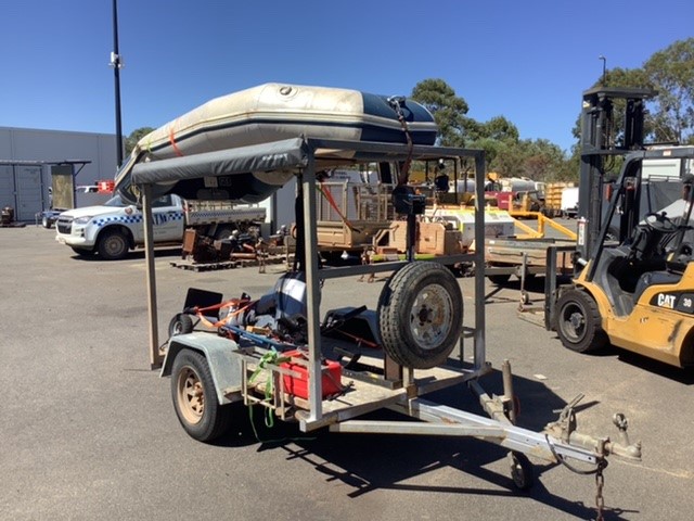 Zodiac C 310 RIB C Power Boat & Trailer