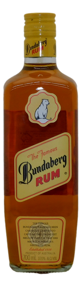 The Famous Bundaberg Rum (1x 700mL) QLD