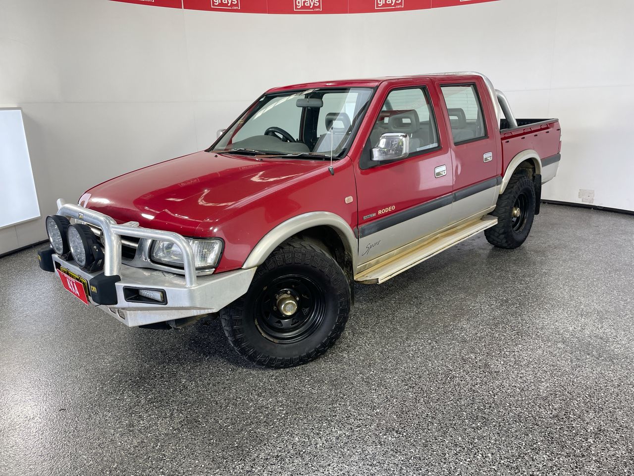 2002 Holden Rodeo LT (4x4) R9 Manual Dual Cab