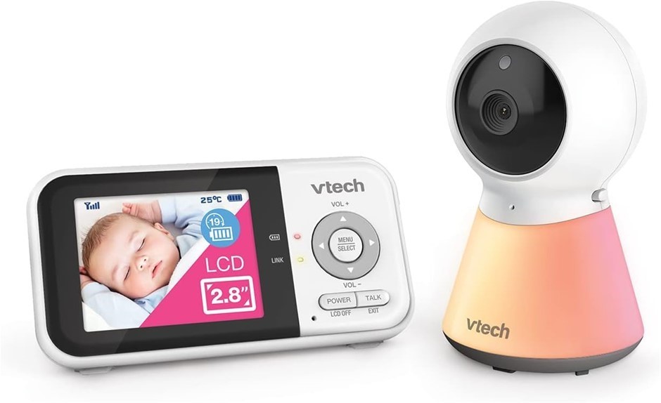 VTECH BM3350N 2.8" Full Colour Video Baby Monitor. NB: Untested.