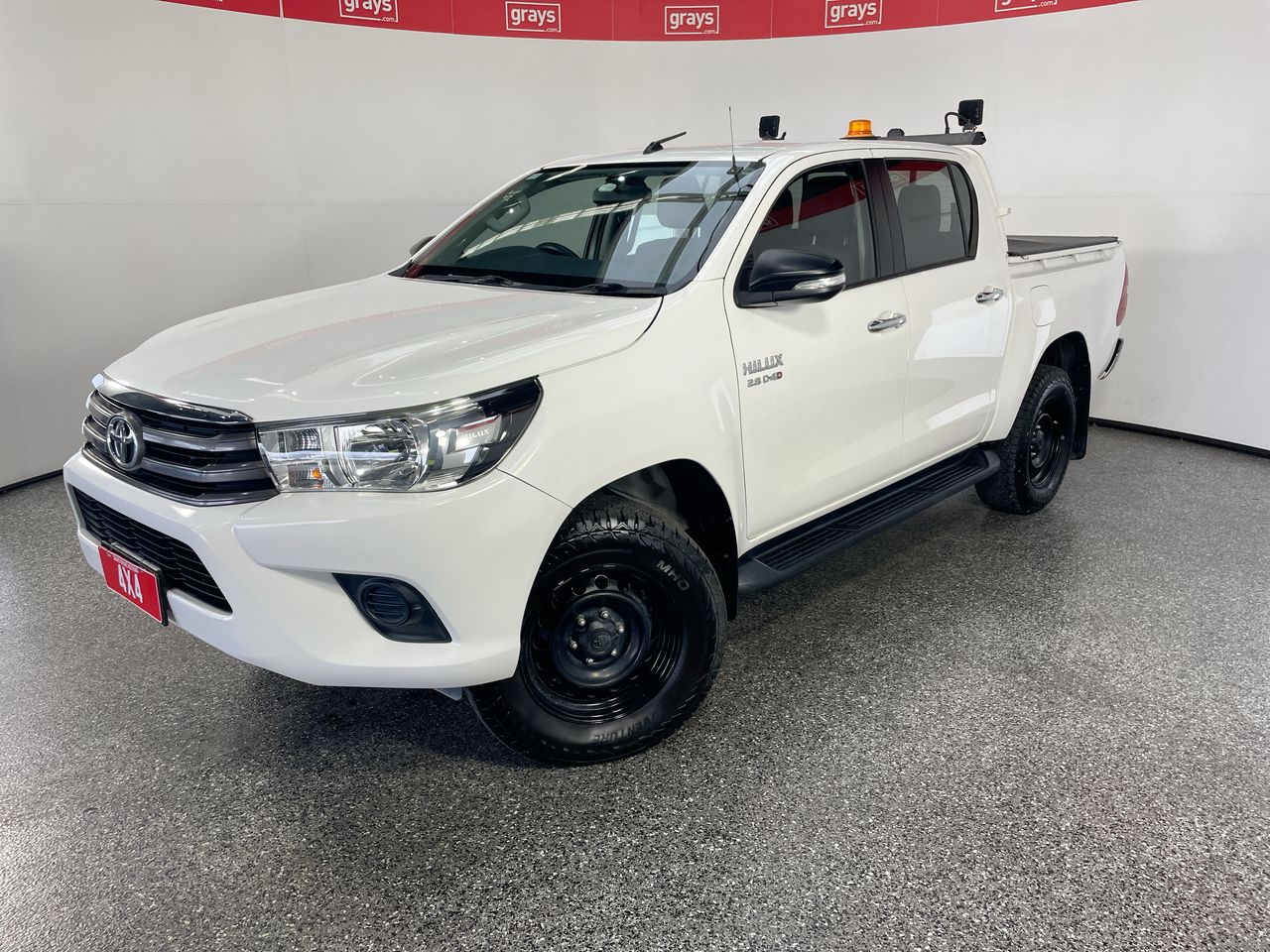 2017 Toyota Hilux 4x4 SR GUN126R Dual Cab Ute
