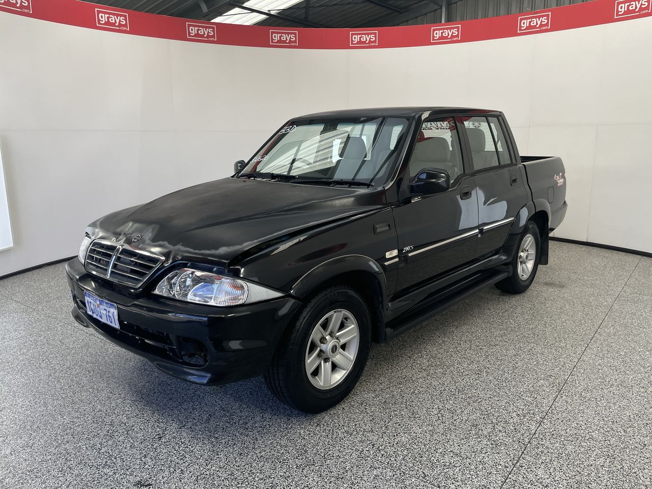 2005 Ssangyong Musso 4X2 Turbo Diesel Manual Ute