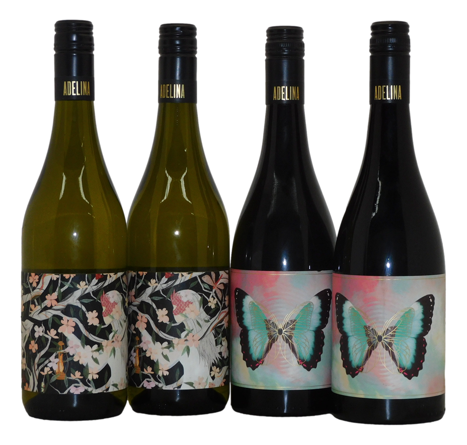 Mixed Red & White Wine Pack (4x 750mL) SA Auction (002810727384