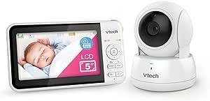 VTECH BM5550AU 5" Full Colour Pan & Tilt Video Baby Monitor  Buyers Note -
