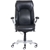 TRUE INNOVATIONS Leather Manager Chair. NB: Has been used, has some scuffs