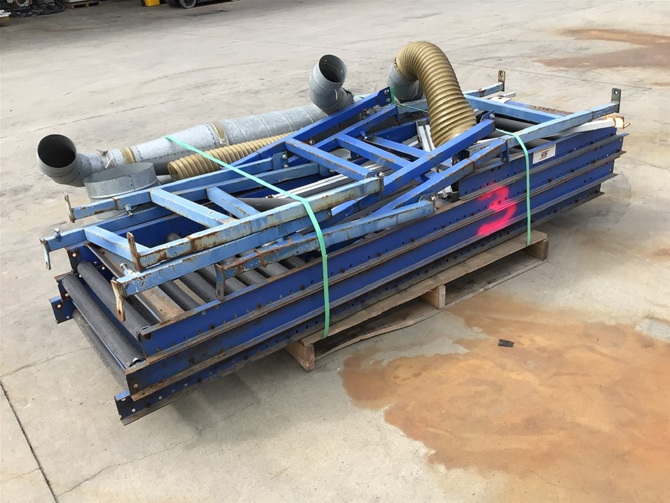Pallet of Roller Tables with Assorted Ducting Auction (0002-3029640 ...