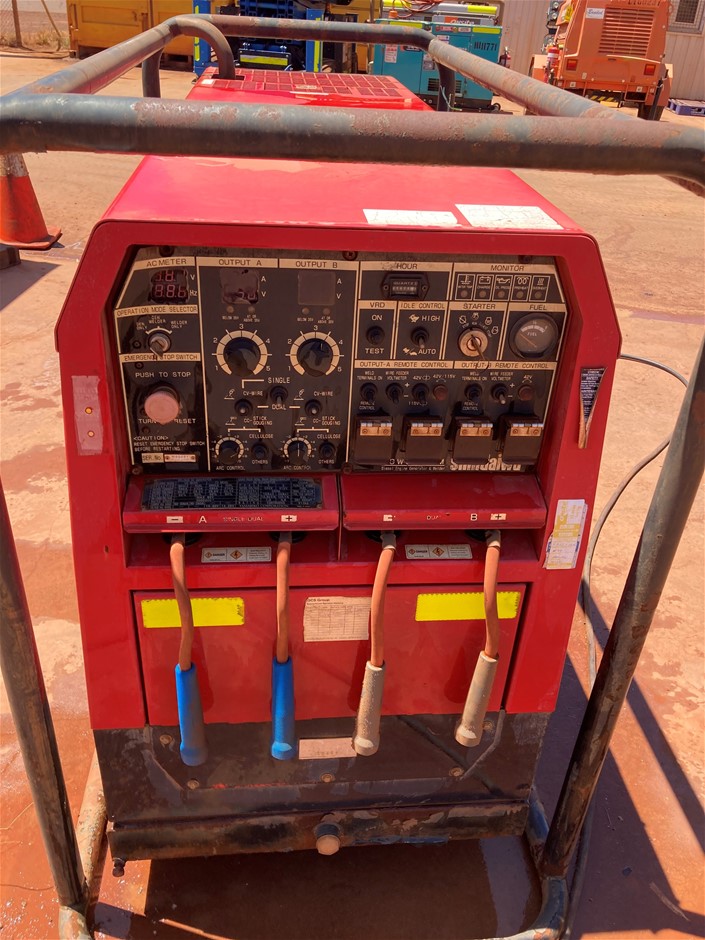 2012 SHINDAIWA DGW500DM Welder 480amp Diesel Dual Cc cv Auction 