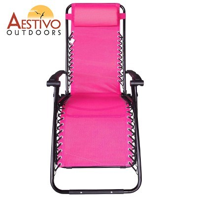 Aestivo Adjustable Reclining Pink Outdoo
