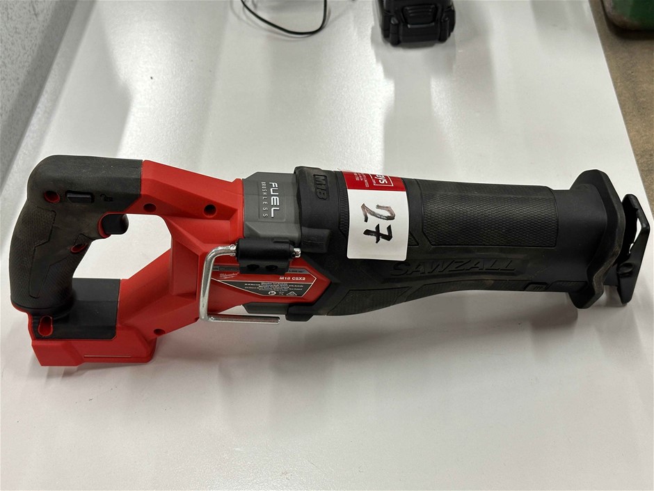 MILWAUKEE M18 CSX2 Reciprocating Saw Auction (0027-5055629) | Grays ...