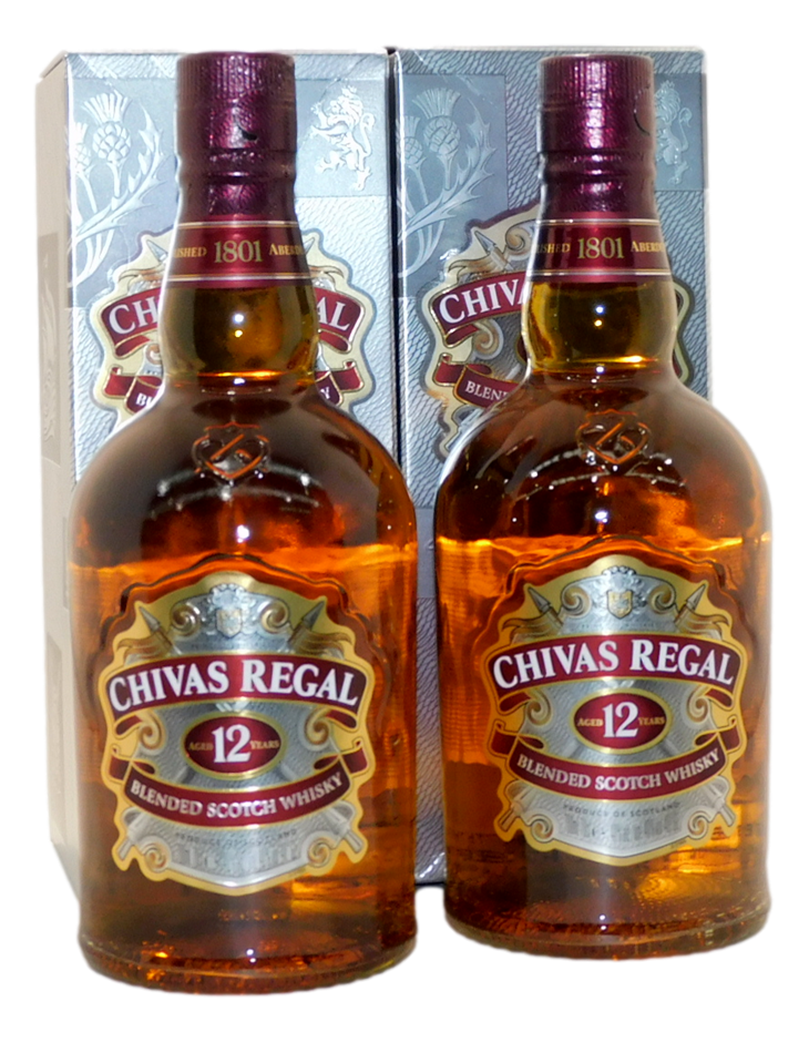 Chivas Regal 12 year old (2x 700mL). Scotland. Auction (0008-10727723 ...
