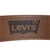 LEVI'S Men's Casual Belt, Pant Size 32, Bovine Leather, Brown. NB: minor us