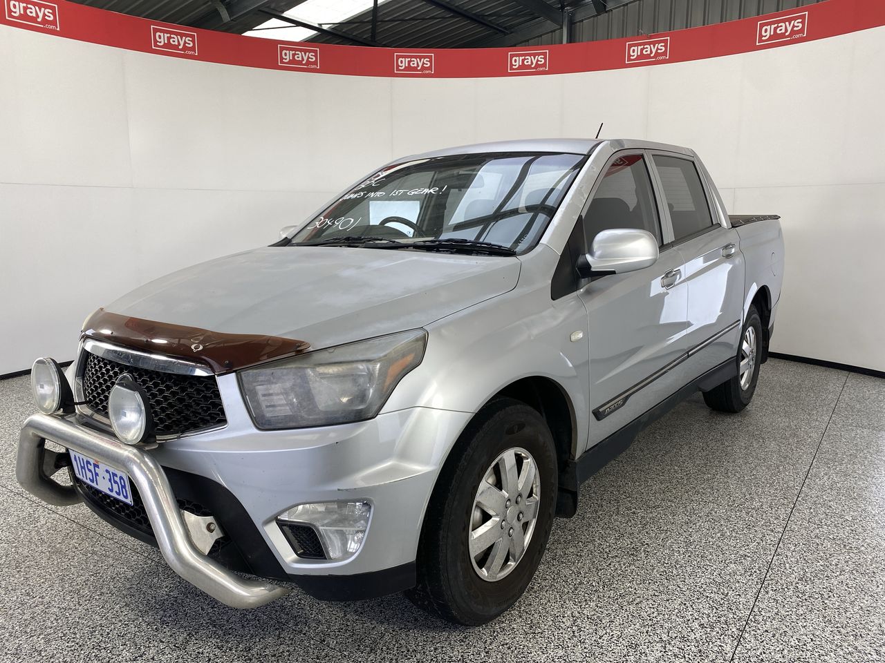 2012 Ssangyong Actyon Sports 4X4 TRADIE Turbo Diesel Automatic Dual Cab ...