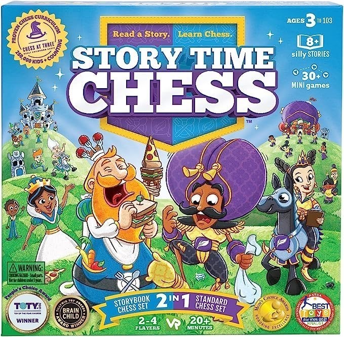 0257-5062777 · STORY TIME CHESS Board Game.