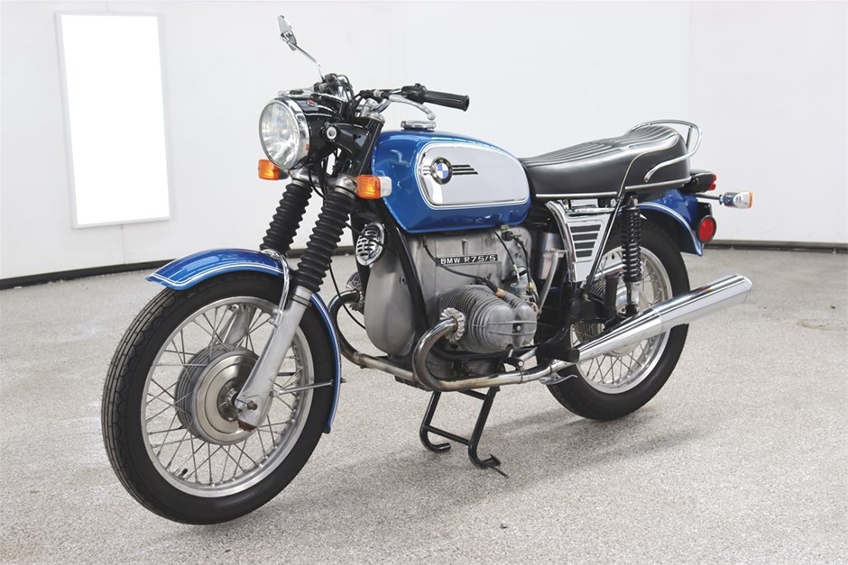 1972 BMW TOASTER TANK R 75/5 11,105 miles
