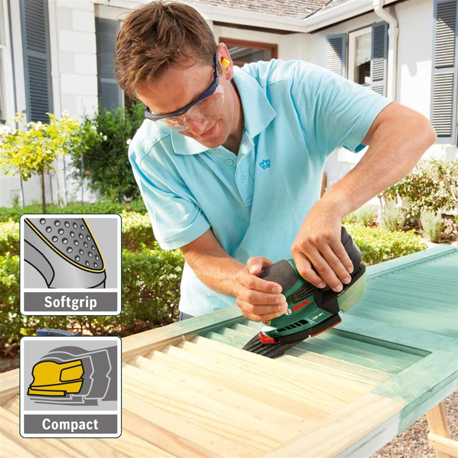 BOSCH Cordless Multi Sander PSM 18 LI, Without Battery, 18V. NB Has