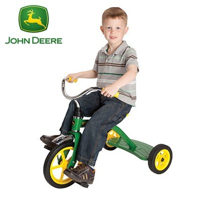 Buy John Deere Steel Tricycle w Adjustable Seat Grays Australia