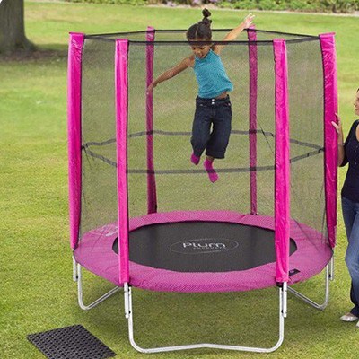 Pink trampoline shop