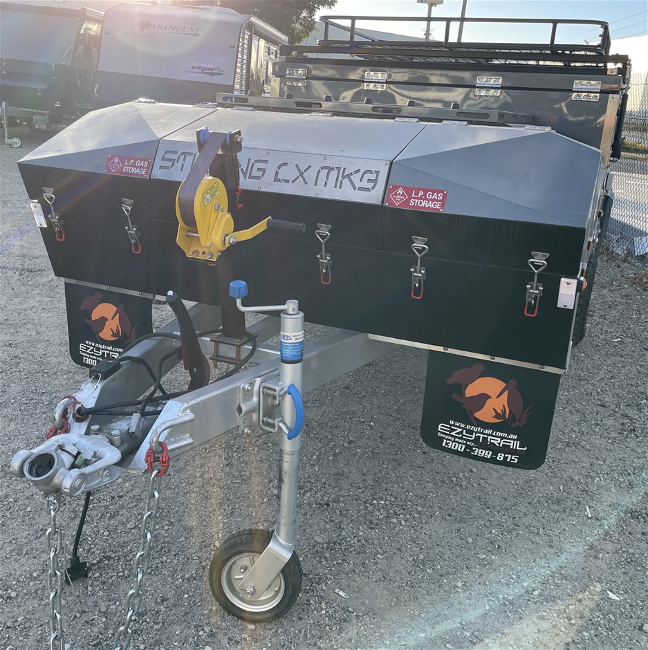 2021 EZYTRAIL STIRLING LX MKR CAMPER TRAILER - NO RESERVE 