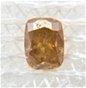 CERTIFIED FANCY ORANGY YELLOW NATURAL DIAMOND