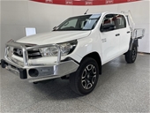 2017 Toyota Hilux 4x4 SR GUN126R T/D At Crew Cab Chassis