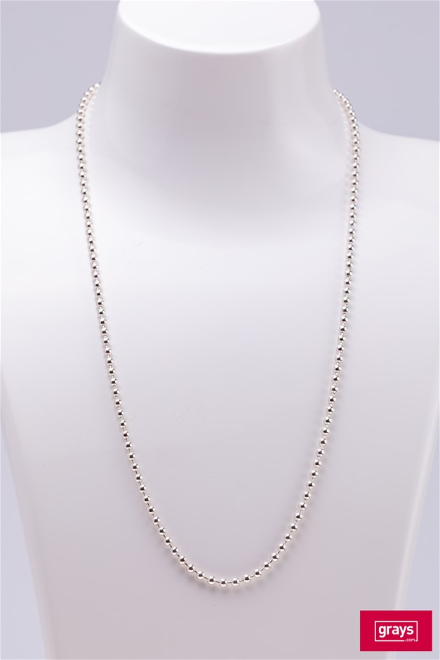 THOMAS SABO - SILVER BALL CHAIN NECKLACE Auction (1554-2558662) | Grays ...