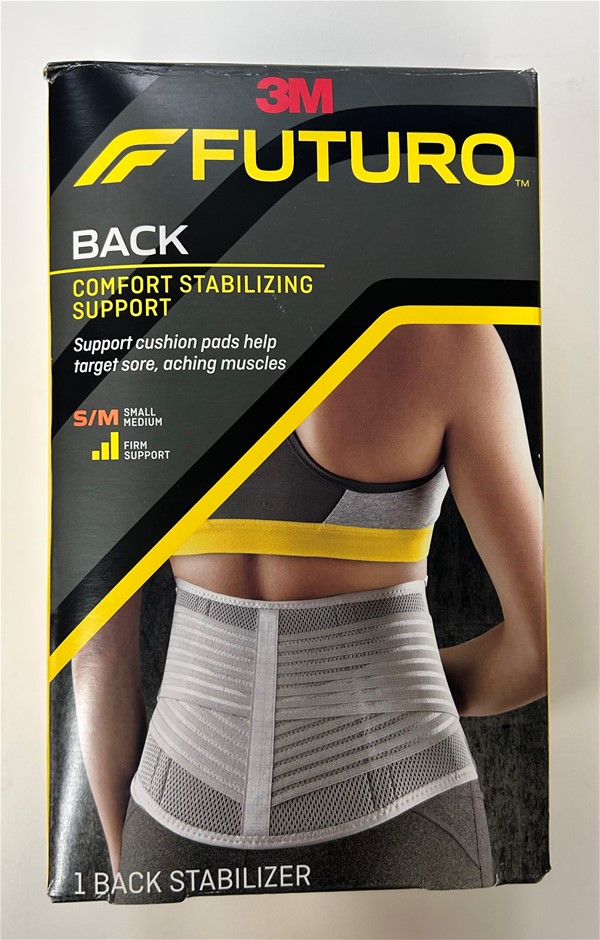 3m Futuro Back Comfort Stabilizing Support S/M Firm Support Auction ...