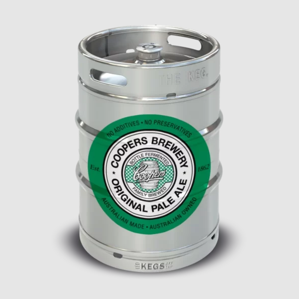 9 x Kegs Coopers Pale Ale (50L Kegs) 4.5 Alc. Auction (14175056081