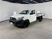 2017 Toyota Hilux 4X2 WORKMATE TGN121R Automatic Cab Chassis