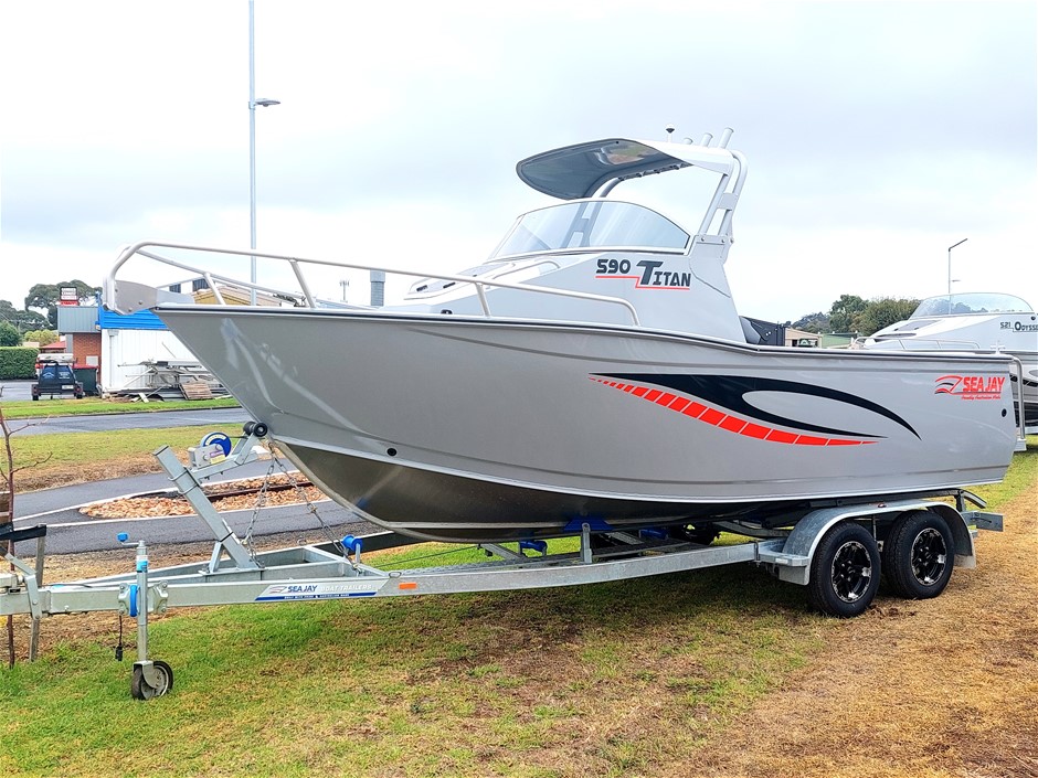 2023 SEAJAY ALUMINIUM BOAT 590 TITAN
