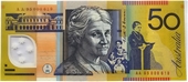 No Reserve Aa Prefix First Australian $50 Polymer Banknote