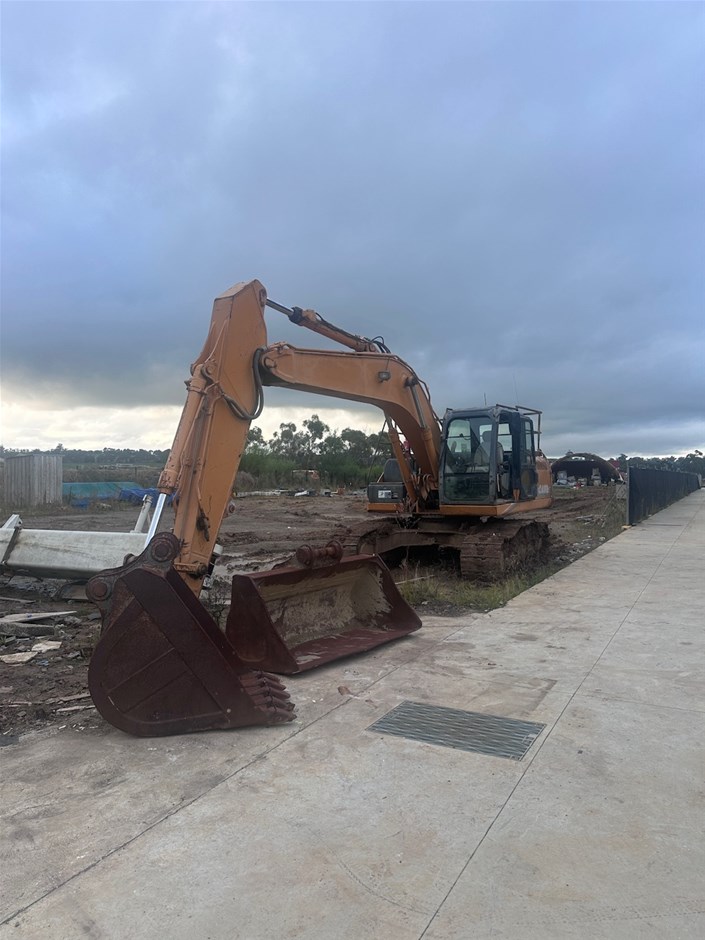 Case Excavator, JLG Boom Lift &, Linde Forklift - Vic