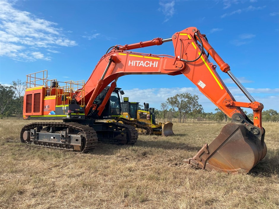 2019 Hitachi ZX690LCH-5A Excavator with Bucket Auction (0002